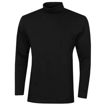 ProQuip Solano Mens Roll Neck - Black | Golfgeardirect.co.uk