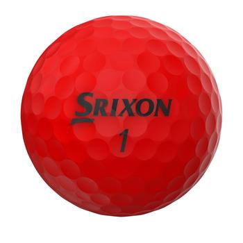 Srixon Soft Feel Brite Golf Balls - Red - main image