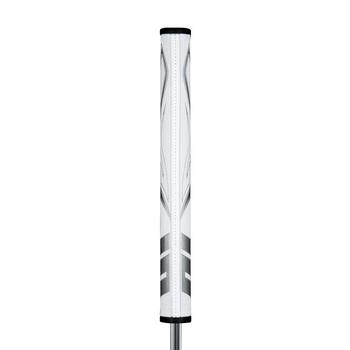 SuperStroke Zenergy Flatso 1.0 Putter Grip - White/Silver - main image