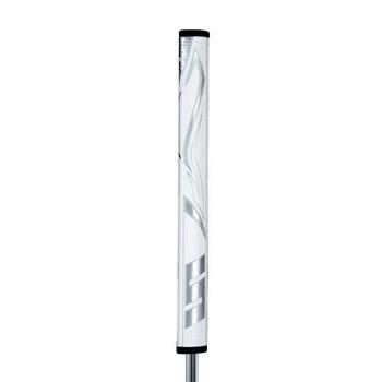SuperStroke Zenergy Flatso 1.0 Putter Grip - White/Silver - main image
