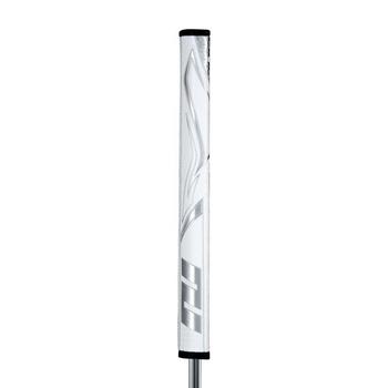 SuperStroke Zenergy Flatso 1.0 Putter Grip - White/Silver - main image