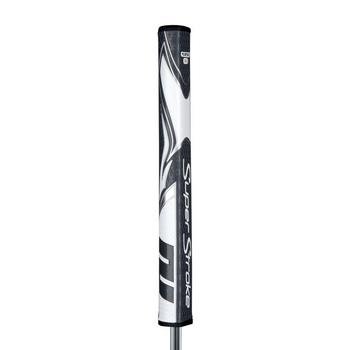 Gold Gear Direct - SuperStroke Zenergy Flatso 3.0 Putter Grip - Grey/White