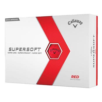 Callaway Supersoft Golf Balls 2023 - Red - main image