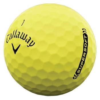 Callaway Supersoft Golf Balls - Yellow - main image