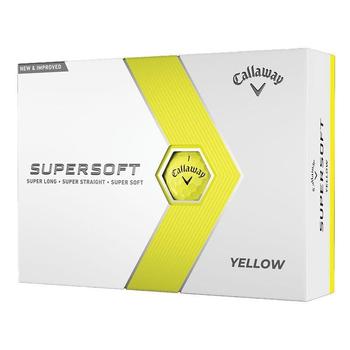 Callaway Supersoft Golf Balls - Yellow - main image