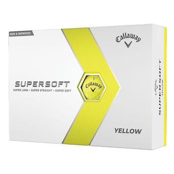 Callaway Supersoft Golf Balls 2023 - Yellow - main image
