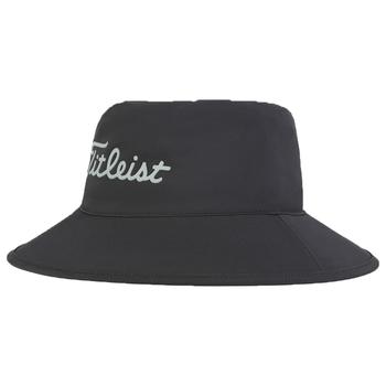 Titleist StaDry Waterproof Golf Bucket Hat - Black/Grey  - main image