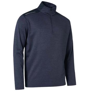 Abacus Sunningdale Half Zip Sweater - Navy - main image