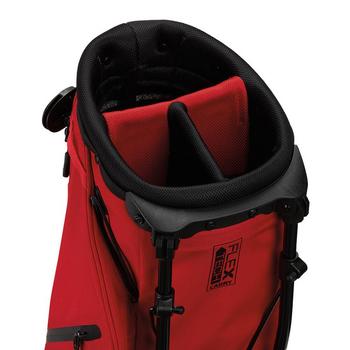 TaylorMade Flextech Carry Golf Stand Bag - Red