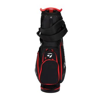 TaylorMade Pro Golf Stand Bag - Black/Red - main image