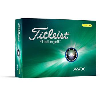 Titleist AVX Balls 2024 - Yellow - main image