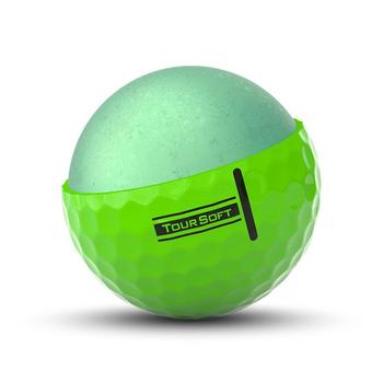 Titleist Tour Soft Golf Balls 2024 - Green - main image