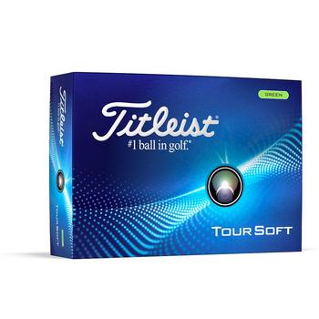 Titleist Tour Soft Golf Balls 2024 - Green - main image
