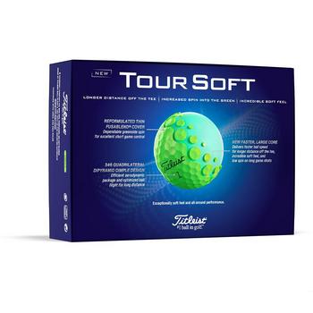 Titleist Tour Soft Golf Balls 2024 - Green - main image