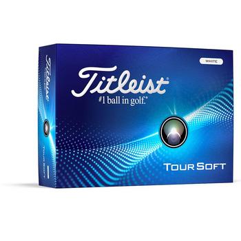 Titleist Tour Soft Golf Balls 2024 - White