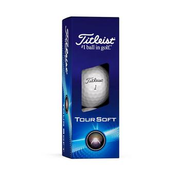 Titleist Tour Soft Golf Balls 2024 - White