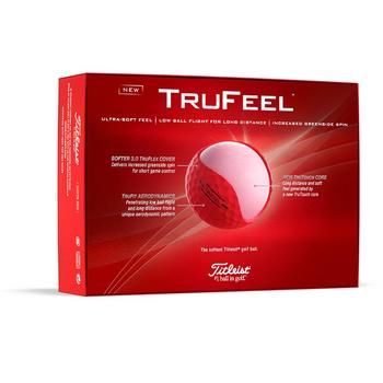 Titleist TruFeel Golf Balls - Red - main image