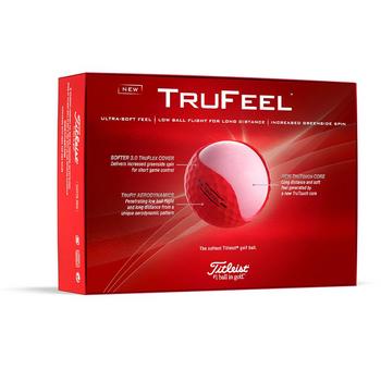 Titleist TruFeel Golf Balls 2024 - Red - main image