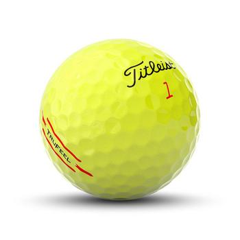 Titleist TruFeel Golf Balls 2024 - Yellow - main image