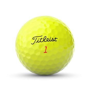 Titleist TruFeel Golf Balls - Yellow - main image