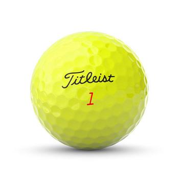 Titleist TruFeel Golf Balls 2024 - Yellow - main image