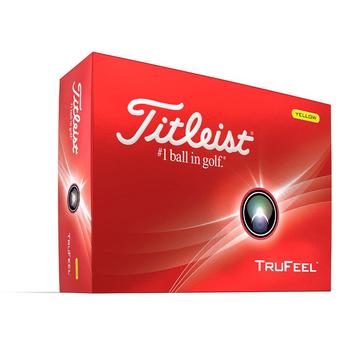 Titleist TruFeel Golf Balls 2024 - Yellow - main image