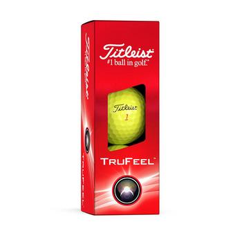 Titleist TruFeel Golf Balls 2024 - Yellow - main image