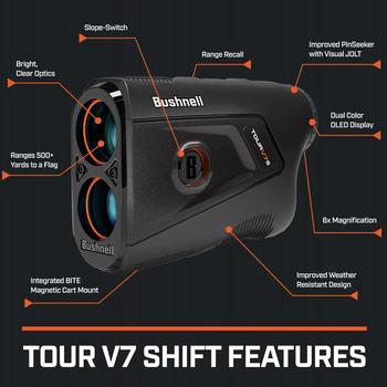 Bushnell Tour V7 Shift Golf Laser Rangefinder - main image