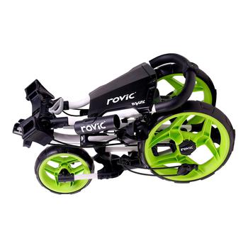 Clicgear Rovic RV2L Golf Trolley - Charcoal/Lime - main image