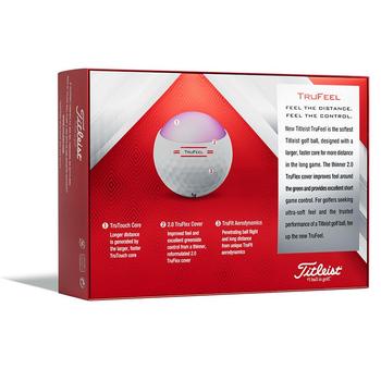 Titleist TruFeel Golf Balls - White - main image