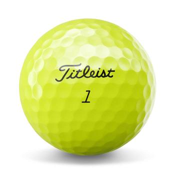 Titleist Tour Speed Golf Balls - Yellow - 2022 - main image