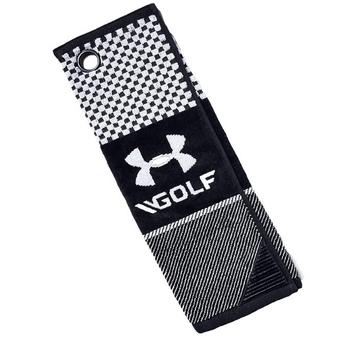 Under Armour Golf Bag Fold Towel - Black - main image