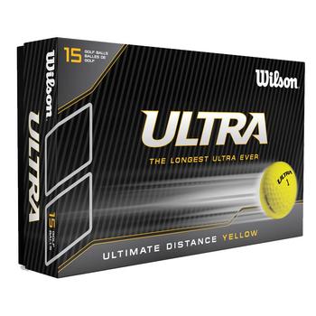 Wilson Ultra Golf Balls 2023 - Yellow - main image