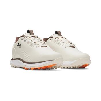 Under Armour UA Drive Fade 2 Spikeless Golf Shoes - Stone/Stone/Metallic Silver - main image
