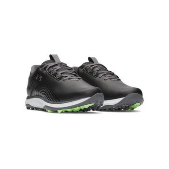 Under Armour UA Drive Fade 2 Spikeless Golf Shoes - Black/Black/Metallic Gun Metal - main image