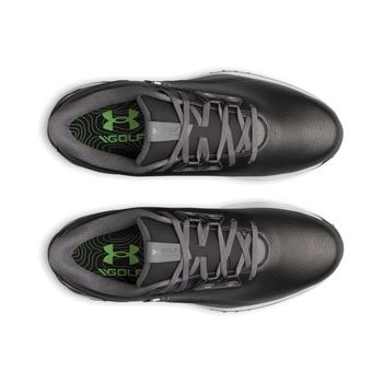 Under Armour UA Drive Fade 2 Spikeless Golf Shoes - Black/Black/Metallic Gun Metal - main image