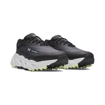 Under Armour UA Halo Hybrid Spikeless Golf Shoes - Black/Halo Grey/Metallic Gun Metal - main image