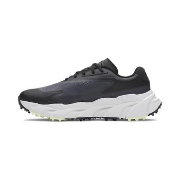 Under Armour UA Halo Hybrid Spikeless Golf Shoes - Black/Halo Grey/Metallic Gun Metal - main image