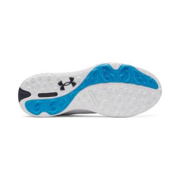 Under Armour UA Drive Fade 2 Spikeless Golf Shoes - White/White/Metallic Silver - main image