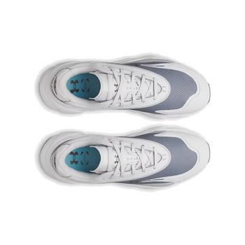 Under Armour UA Halo Hybrid Spikeless Golf Shoes - Halo Grey/Halo Grey/Metallic Black - main image