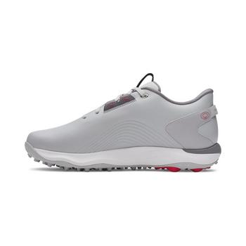 Under Armour UA Drive Fade 2 Spikeless Golf Shoes - Mod Gray/Mod Gray/Metallic Silver - main image