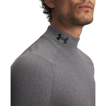 Under Armour ColdGear Armour Fitted Golf Base Layer Mock - Grey - main image