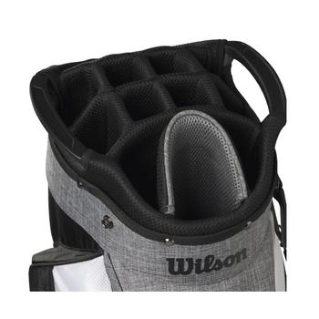 Wilson Feather Golf Cart Bag Black/Grey/White - main image
