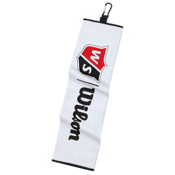 Wilson Staff Trifold Golf Towel - White - main image