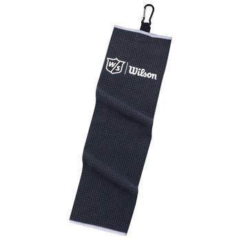 Wilson Staff Trifold Golf Towel - Black - main image