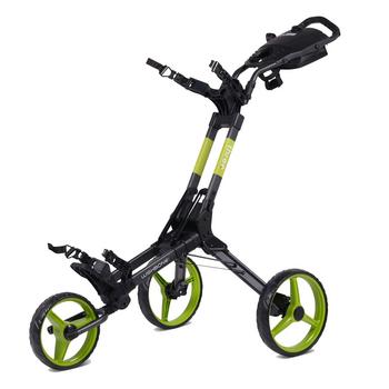 Gold Gear Direct - Wishbone Cube Three Golf Push Trolley - Charcoal/Lime