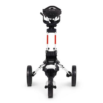 Wishbone Cube Three Golf Push Trolley - White/Red - main image