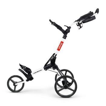 Wishbone Cube Three Golf Push Trolley - White/Red - main image
