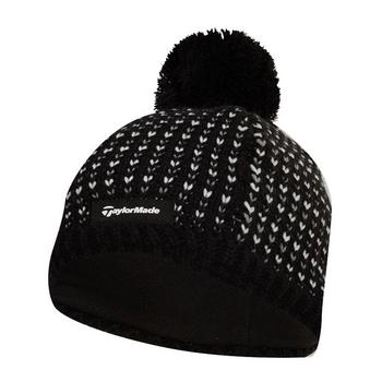 TaylorMade Womens Beanie Hat - Black - main image