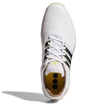 Adidas Tour 360 XT-SL Spikeless 2.0 Golf Shoes - White/Black/Yellow - main image